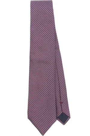 corneliani Geometric-jacquard tie