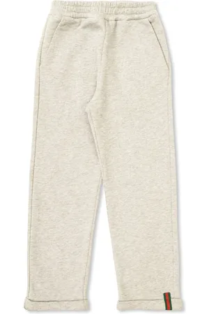 Gucci Logo-patch cotton track pants