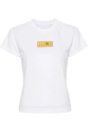 Maison Margiela Numbers appliqué T-shirt