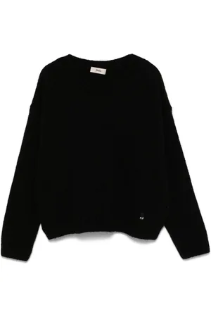 HERNO Logo-plaque sweater