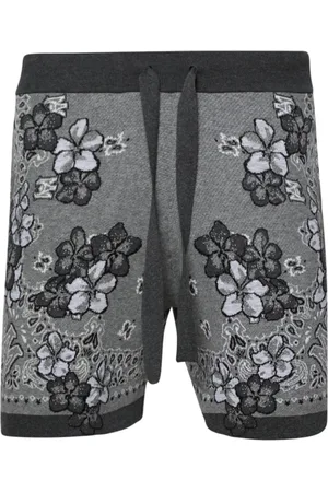 AMIRI Floral-print cotton shorts