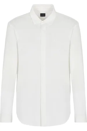 Armani Exchange Logo-embroidered shirt