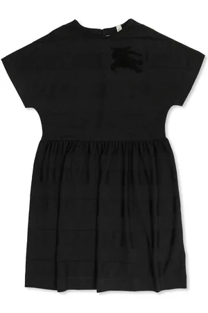 Burberry Logo-embossed cotton dress