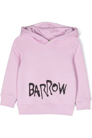 BARROW Logo-print cotton hoodie