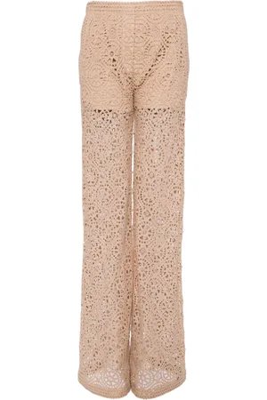 Elie saab Macramé trousers