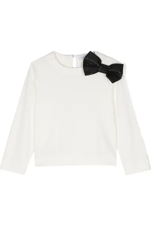 MONNALISA Bow-detail top