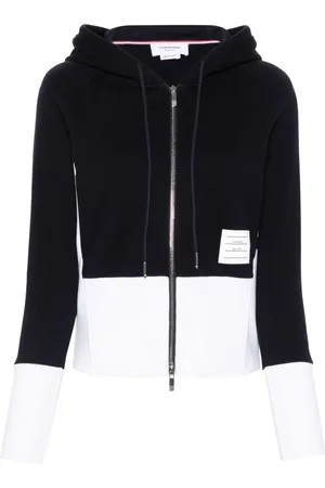 Thom Browne 4-Bar cotton hoodie