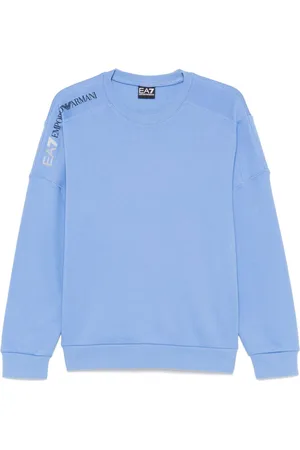 EA7 Logo-appliqué sweatshirt