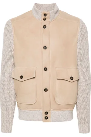 ELEVENTY Knitted-panels jacket