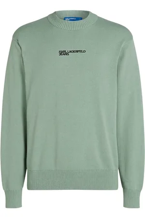 Karl Lagerfeld Logo-embroidered jumper