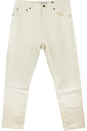FEAR OF GOD Logo-appliqué straight-leg jeans