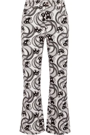 La DoubleJ Cropped flared jeans
