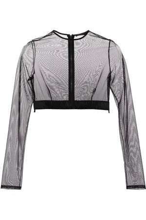 Kiki de Montparnasse Illusion cropped top