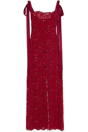 Atu Body Couture X Rue Ra corded-lace maxi dress