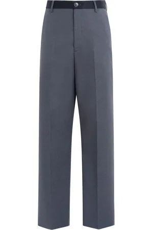 Marni Contrasting waistband trousers