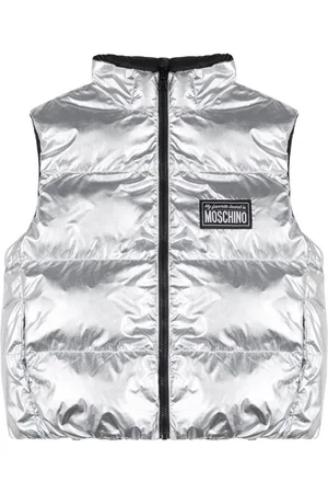 Moschino Logo-appliqué gilet