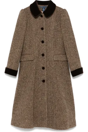 Ralph Lauren Herringbone wool coat