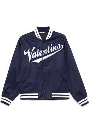 VALENTINO GARAVANI Embroidered-logo bomber jacket