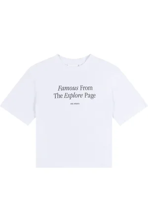 Axel Arigato Famous printed T-shirt