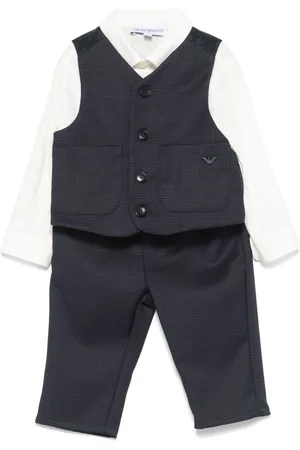 Emporio Armani Checked trouser set