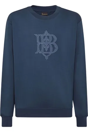 BILLIONAIRE Logo-appliqué cotton sweatshirt