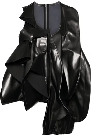 Comme des Garçons Pleat-detail vest