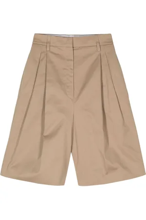 Prada Pleat-detail shorts