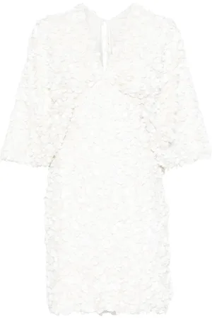ROTATE Wide sleeve mini dress