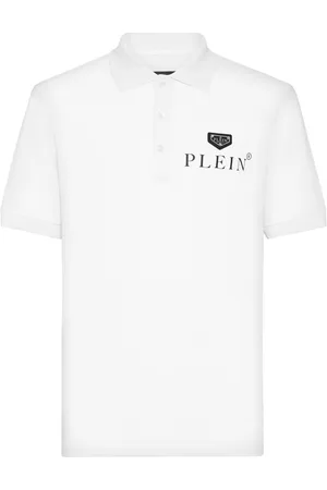 Philipp Plein Logo-print cotton polo shirt