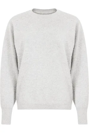 Maison Margiela Crew-neck cashmere-cotton jumper