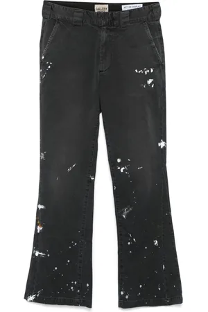 GALLERY DEPT. Paint splatter-detail trousers