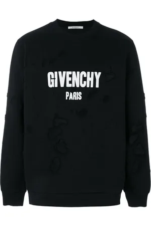 Givenchy Distressed logo print sweatshirt