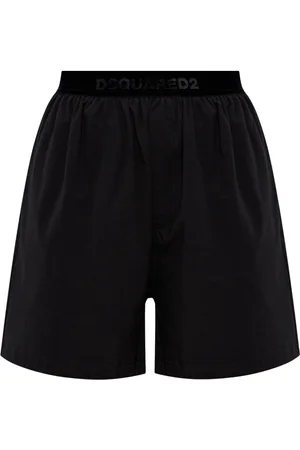 Dsquared2 Elasticated-waist cotton shorts
