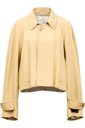 Maison Margiela Logo-patch oversized jacket