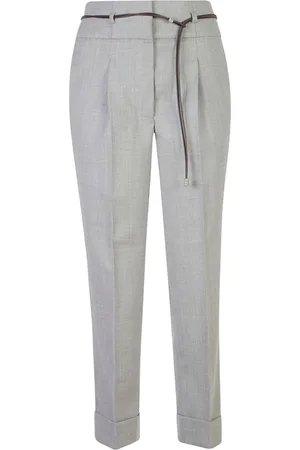 PESERICO SIGN Tapered-leg trousers