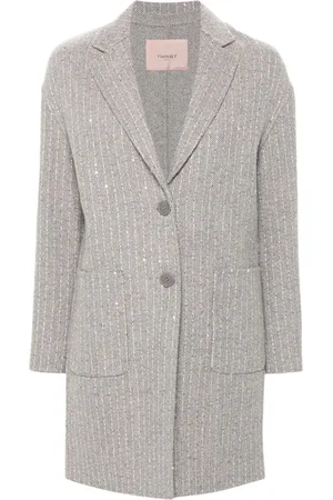 Twin-Set Sequinned coat