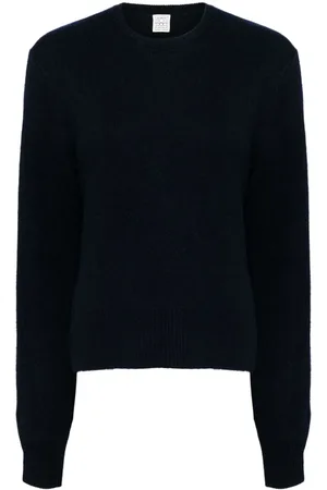 Totême Cropped crew neck jumper