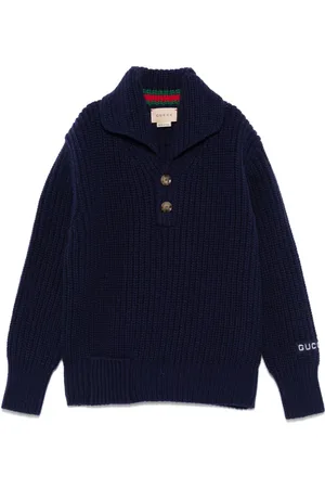 Gucci Ribbed-knit wool jumper