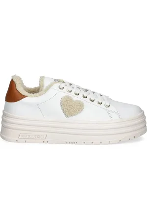 Moschino Heart-patch sneakers
