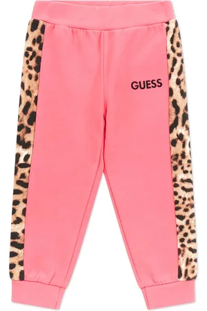 Guess Leopard print-detail track pants