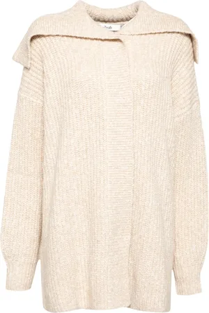 B+AB Exaggerated collar cardigan