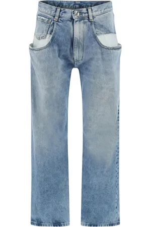 Maison Margiela Contrast-pocket straight-leg jeans