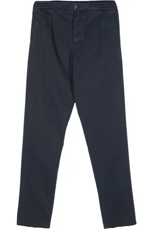 Kiton Logo-patch chinos
