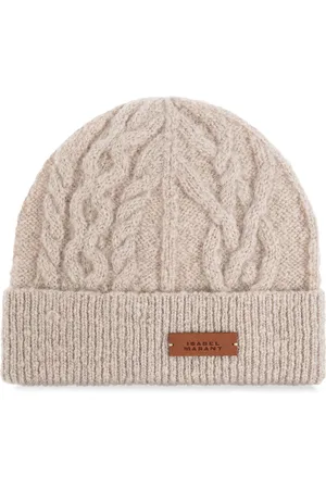 Isabel Marant Tolie cable-knit beanie