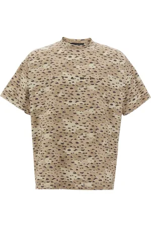STAMPD Camo leopard-print T-shirt