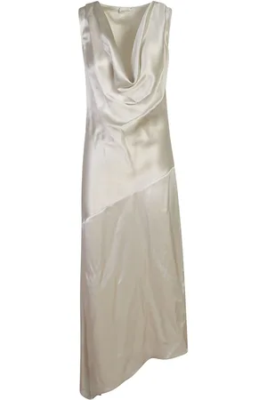 MAGDA BUTRYM Cowl-neck silk dress