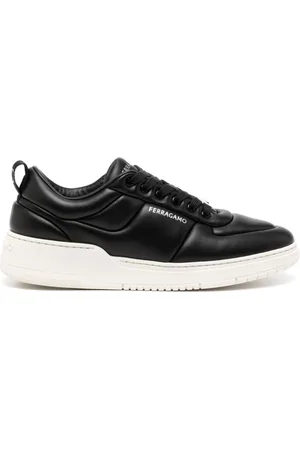 Salvatore Ferragamo Panelled low-top sneakers