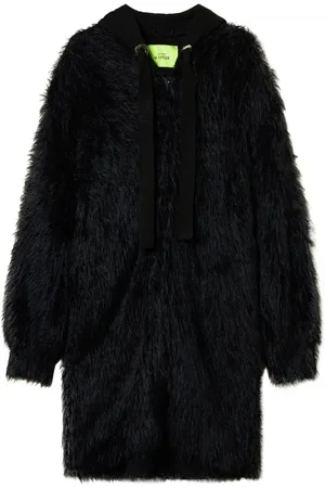 Twin-Set MYFO hooded knit coat