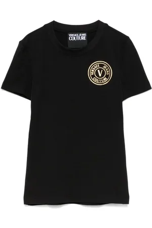 VERSACE Logo-print T-shirt