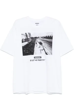 NEIGHBORHOOD X Osamu Nagahama photograph-print T-shirt